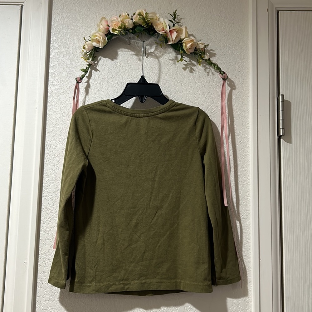 Cat & Jack Girls Long Sleeve Tee - Picture 4 of 4